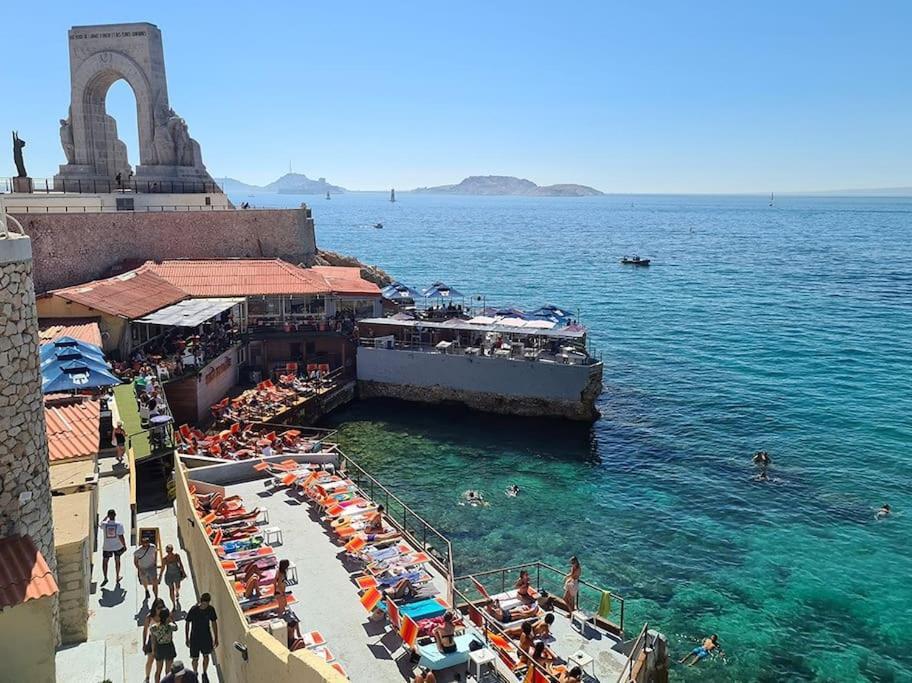 Grand Large Sur La Corniche Marseille Par Conciergerie By Sam Apartamento Exterior foto