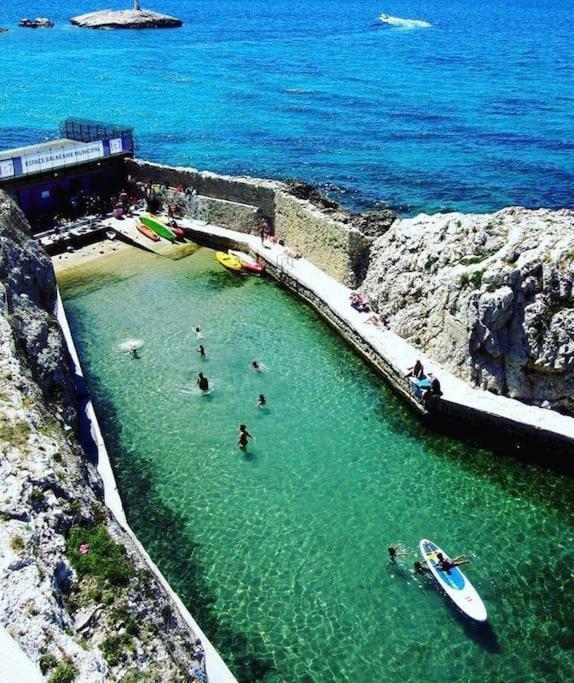 Grand Large Sur La Corniche Marseille Par Conciergerie By Sam Apartamento Exterior foto